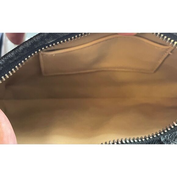 New Michael Kors Fanny Pack Logo Waist Belt Bag Brown Top Zip Closure S/M - Picture 2 of 9